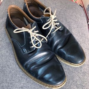 Men's Rieker Kingston Lace-up Shoes-Navy-Size 8